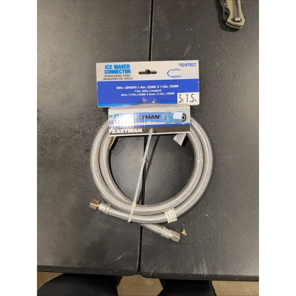 EASTMAN-Goodyear Universal Ice Maker Connector 5ft . x 1/4